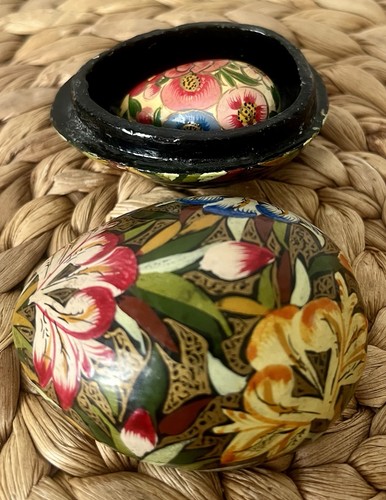 Vintage kashmiri papier mache - vintage,
