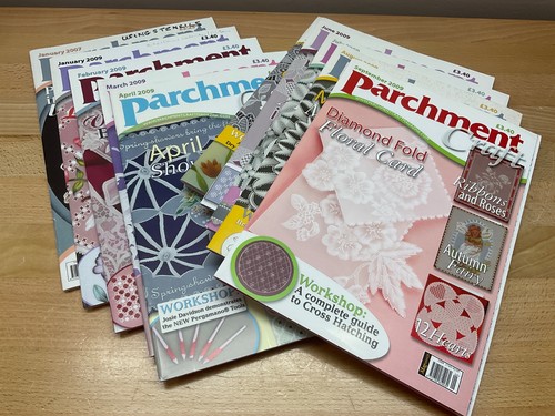Parchment craft magazines - parchment,