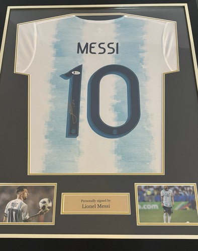 Lionel messi signed framed - messi,