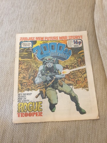 2000ad prog 228 rogue - prog, trooper