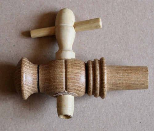 Vintage wooden home brew - , beer