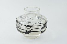 Solid Glass Vase, Beautiful Design - Handmade - Floral Vase Decorative Living