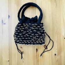 Zara Black Bucket Bag With