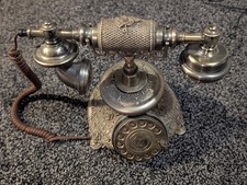 Vintage retro rotary telephone