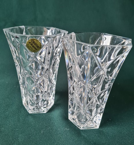 French cristal arques pair - french, d'arques'