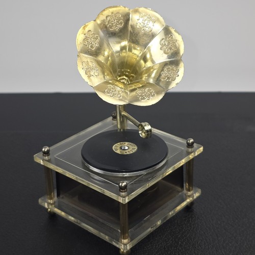 Vintage style gramophone - style,