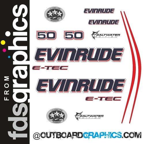 Evinrude 50hp etec - evinrude,