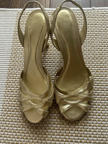 Bennett gold leather - l.k.,