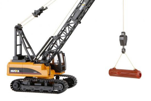 Huina alloy crane truck - alloy, 1:50