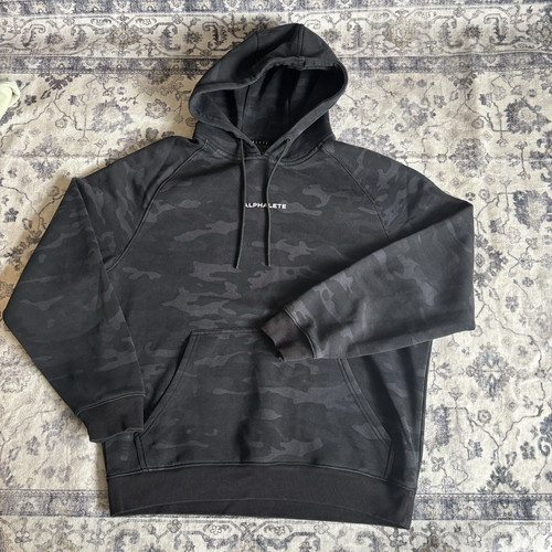 Alphalete mens black camo - black,