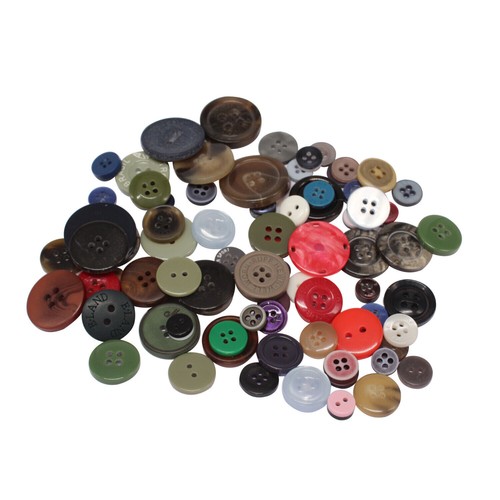Various buttons mix shaped - various,