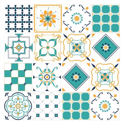 Tile stickers mosaic transfers - tile,