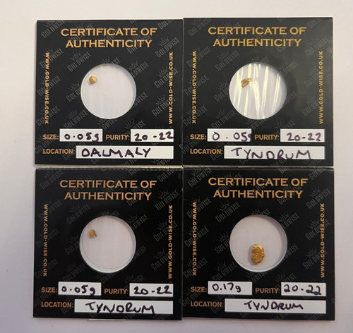 Gold nuggets 32g - gold, 0.32g