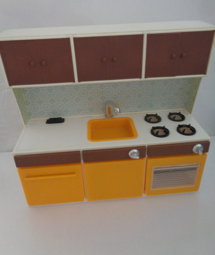 Vintage sindy kitchen - sindy, unit