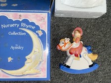 AYNSLEY RIDE A COCK HORSE NURSERY RHYME COLLECTION ORNAMENT  -  IN ORIGINAL BOX