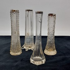 Antique Cut Glass Bud Stem