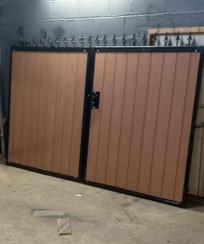 Bespoke steel framed driveway