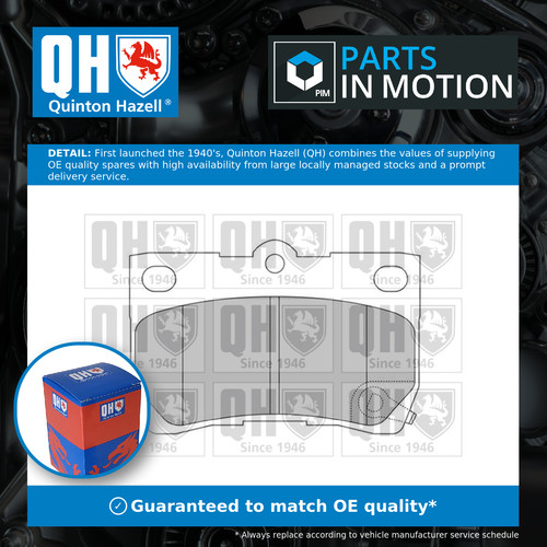 Brake pads set - fits, lexus