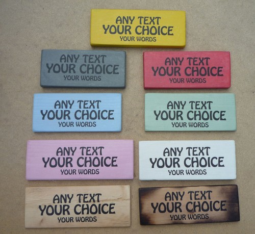 Personalised sign plaque - sign,