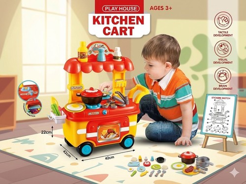 Kids pretend play kitchen - kids,