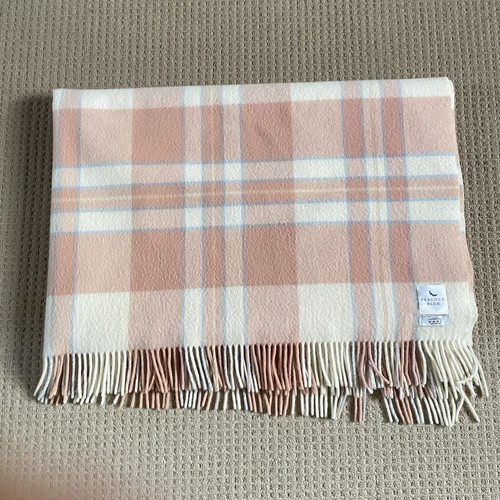 Pure wool blanket throw - blanket,