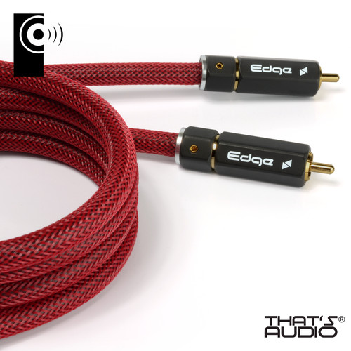 Edge phono red - (rca),