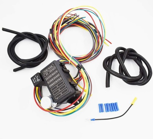12v way circuit fuse harness - circuit,