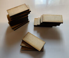 50x 20mm x 40mm MDF Rectangle