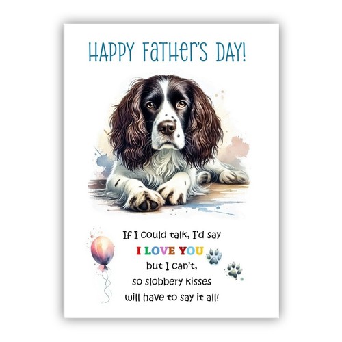 Father day springer spaniel - day,