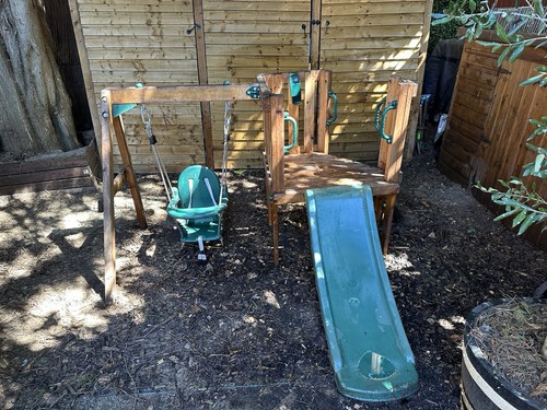 Kids single garden swing - kids,