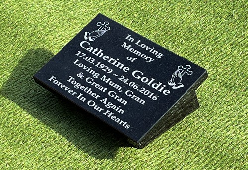 Memorial stone personalised - stone,