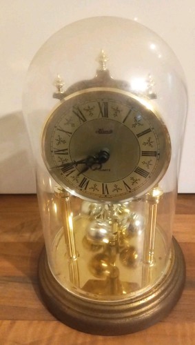 Vintage hermle glass quartz - hermle,