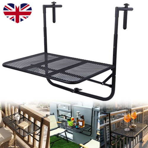 Balcony railing table folding - table,
