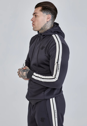 Siksilk mens grey full zip - siksilk,