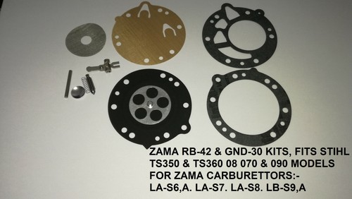 Zama carburettor rebuild kit - ,