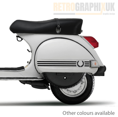 Black stripe laurel - black, 3