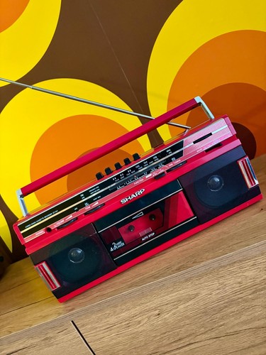 Vintage sharp 241y red - sharp, qt-241y(r)