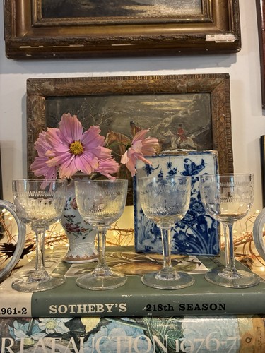 Edwardian antique etched - antique,
