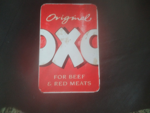 Vintage oxo tin - mid, 90s