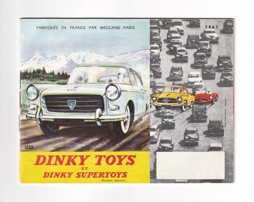 French dinky toys catalogue - french,