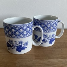 2x Spode The Blue Room