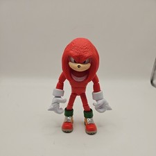Official Knuckles Hedgehog Figure Sonic 3 Movie Jakks