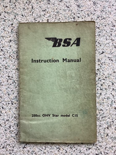 Bsa 250cc star - bsa,