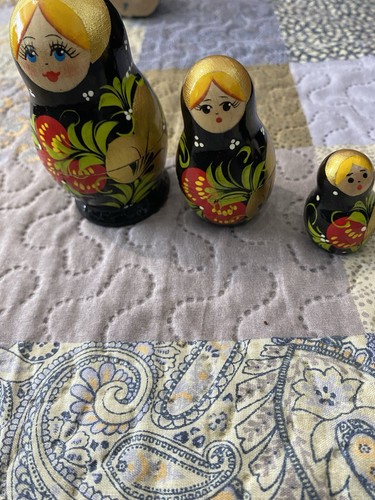 Vintage russian dolls - russian,