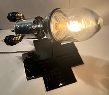Table Lamp Industrial Rocket Lamp Ship Lamp Retro Steampunk Rocket Lamp