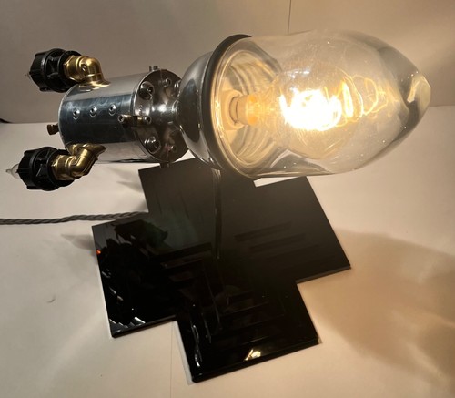 Table lamp industrial rocket - table,
