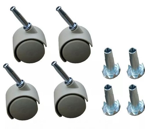 Twin wheels castors in - wheels,
