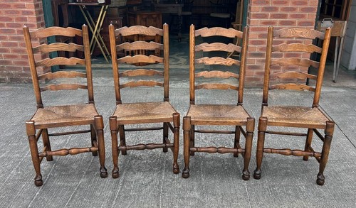 Vintage set english oak - vintage, 4