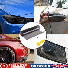 12INCH*72inch Light Smoke Black Tint Film Headlights Tail lights Car Vinyl Wrap