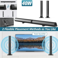 2-in-1 Detachable Soundbar 3D